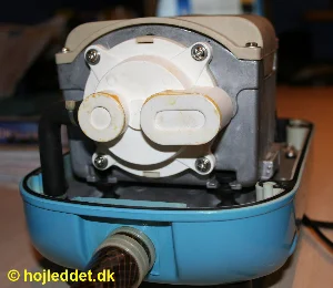 The diaphragm is located behind this protective cover.